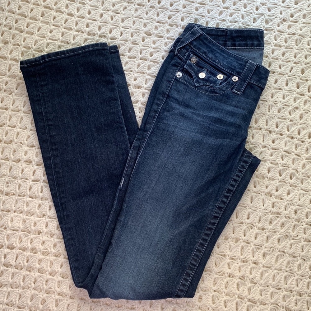 True Religion Low Rise Straight Jeans - Picture 6 of 12